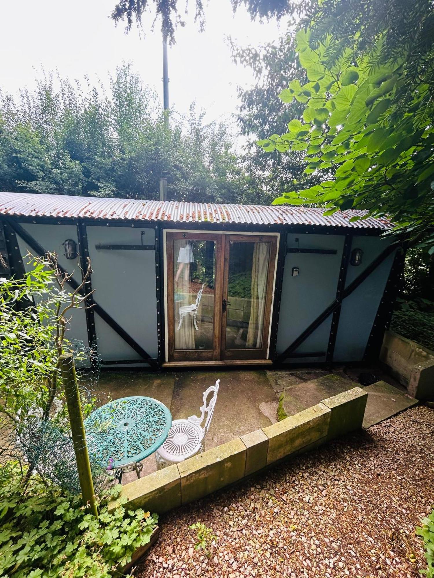 The Railway Carriage - Blue Villa Glasbury Kültér fotó